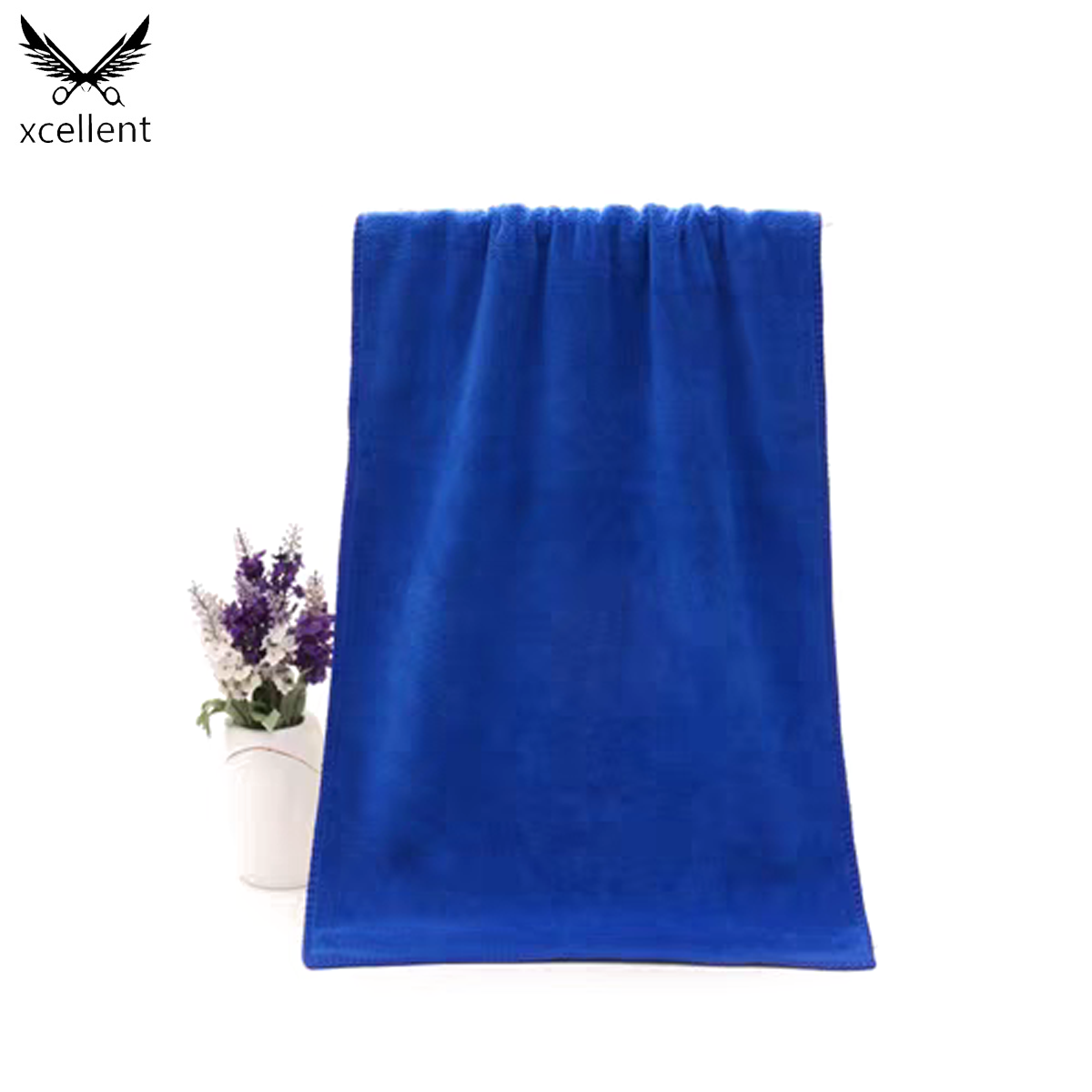 Hair salon towel blue