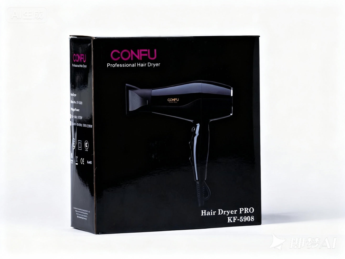 Secador de pelo Confu