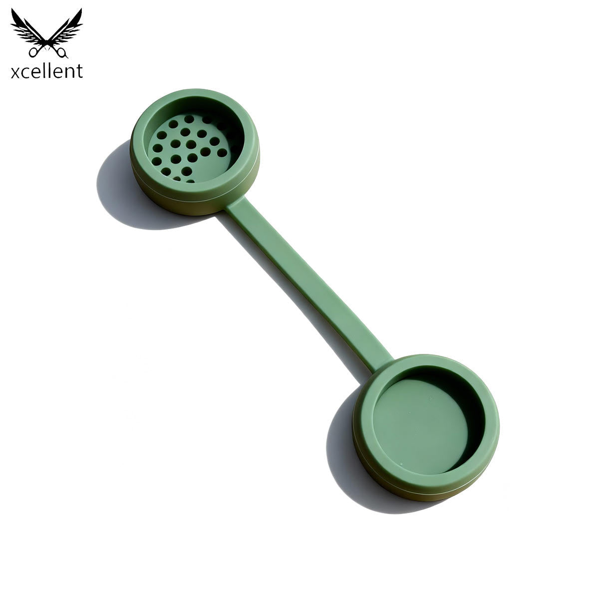 Enchufe verde en la cama de terapia de cabecera