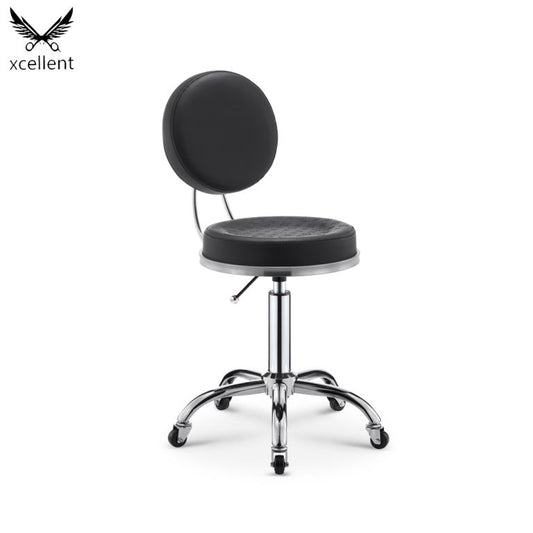 DZ1180-3LV Black Large Work Stool/Beauty Stool