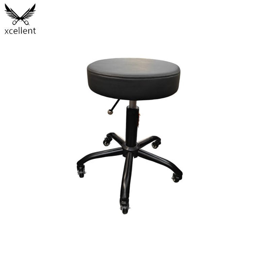 DZ1280-2 Black large work stool/beauty stool