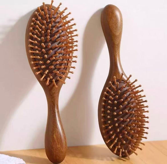 wooden comb
