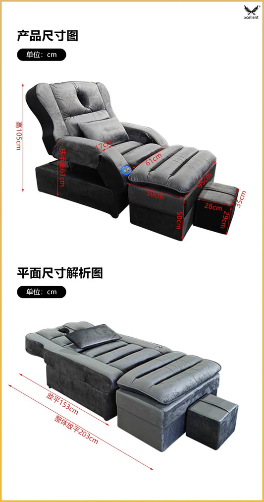 MZ507 Gray Electric Sofa