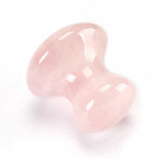 Pink jade mushroom head