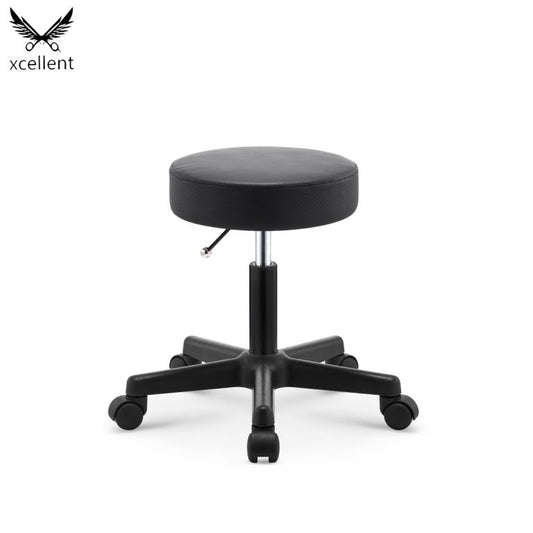 DZA1230 Black large work stool/beauty stool