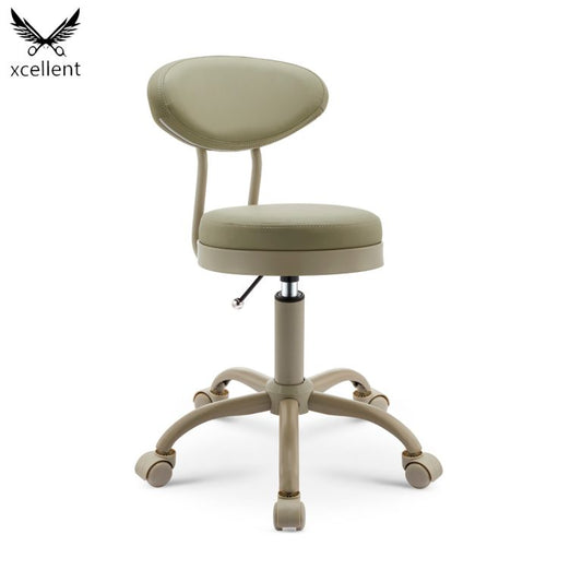 DZA1290 Grey Large Work Stool/Beauty Stool