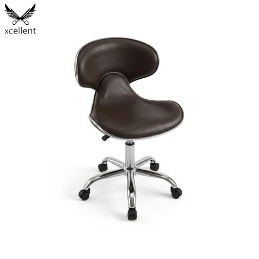 DZB725-2 Taburete de trabajo/belleza marrón oscuro