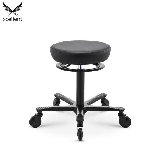 DZC526 Black large work stool/beauty stool