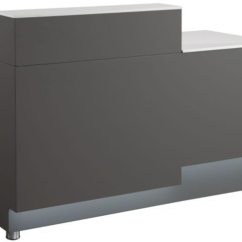 C85 Front Desk Black/White