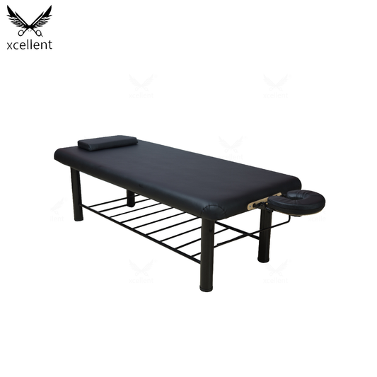 CT85H Massage Bed Black Belt U-Shaped Pillow