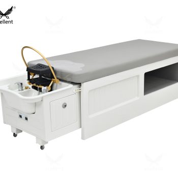 TLC03 Grey Retractable Head Massage Bed