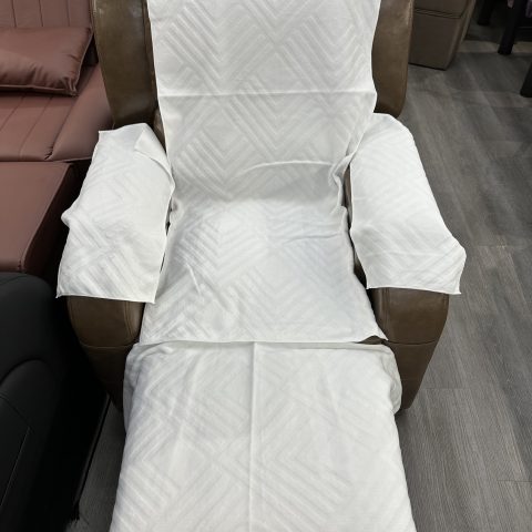 SFJ03 Four-piece Sofa Set (White Diamond Stripes)