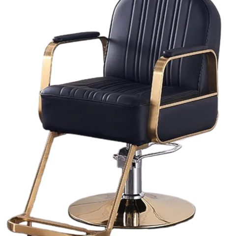 SC8872G Black Warrior Barber Chair/Hairdressing Chair