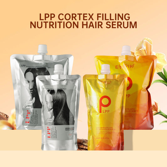 Tratamiento capilar LPP Cortex Filling Nutrition en suero plateado (bolsa grande, 900 ml)