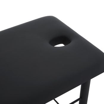 CT85H Massage Bed Black Belt U-Shaped Pillow