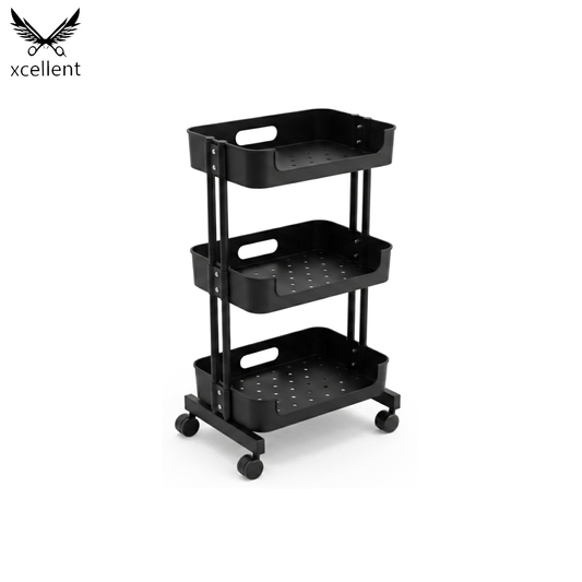TG03B Beauty Salon Trolley Black