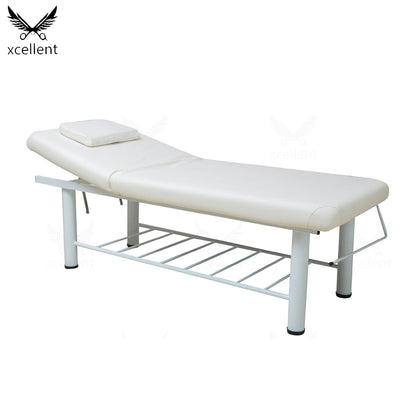 X076W White Massage Bed