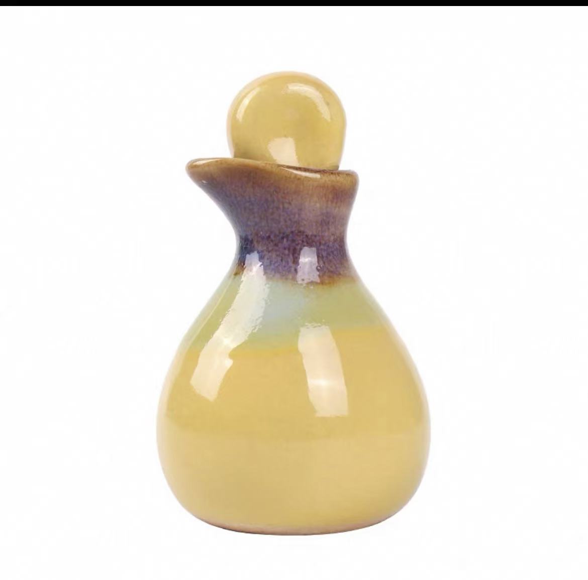 Essential oil ceramic bottle