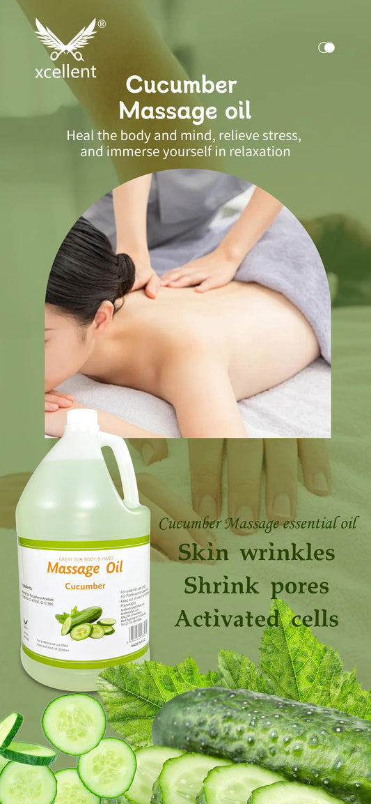 Cucumber Massage Oil 